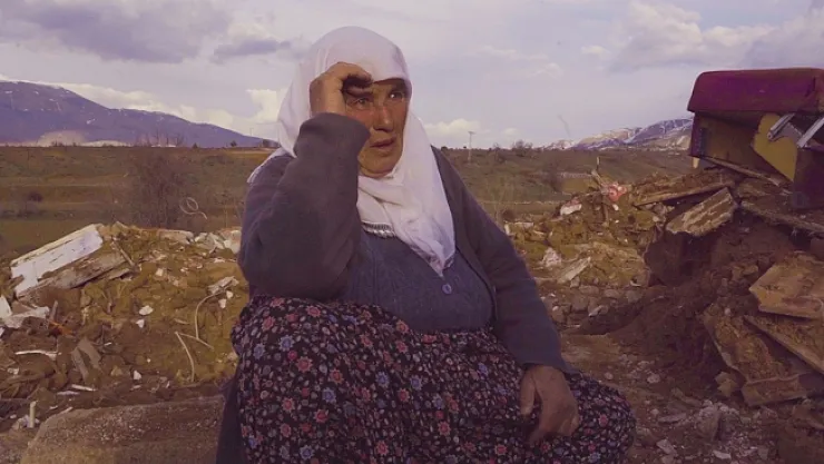 Malatyalı yaşlı çift depremde yaşadıklarını anlattı