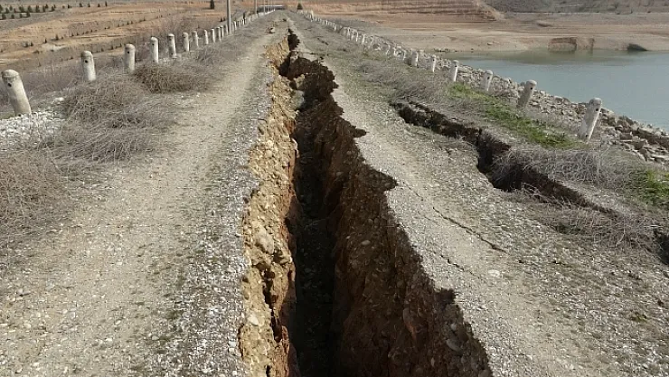Sultansuyu Barajında ürküten görüntü