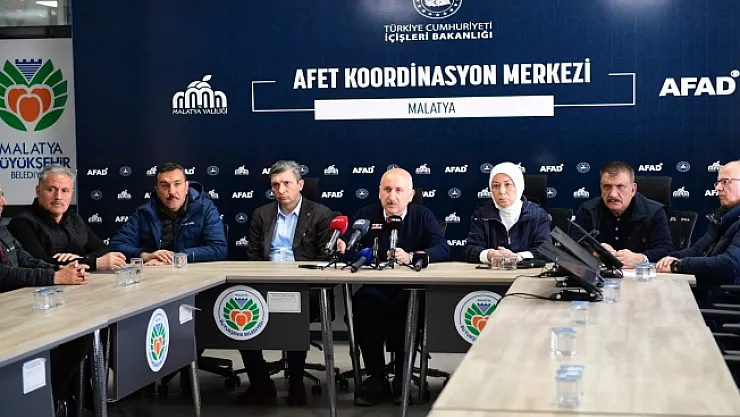 'Yüzyılın en büyük felaketini, yüzyılın dayanışması ile aşacağız'