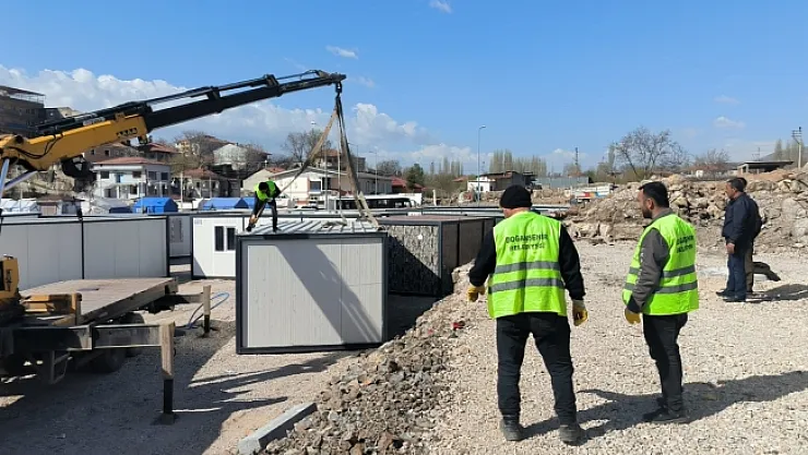 Doğanşehir'e ikinci konteyner çarşı