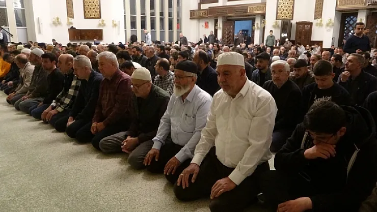 Malatya'da Kadir Gecesi idrak edildi