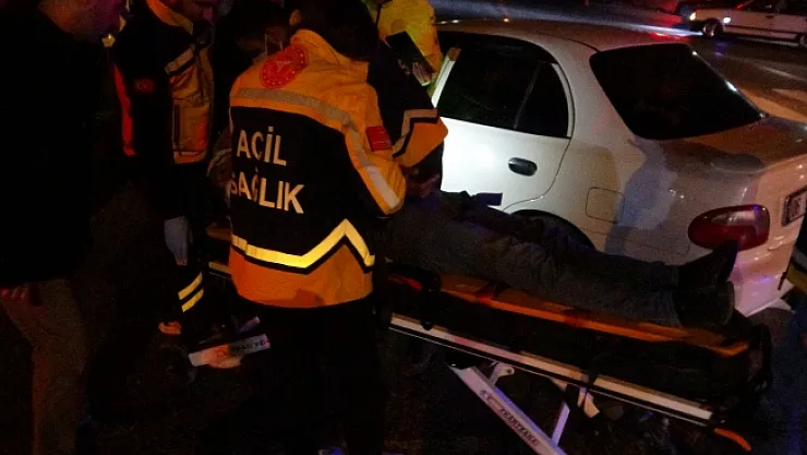 Malatya'da iki otomobil çarpıştı: 2 yaralı