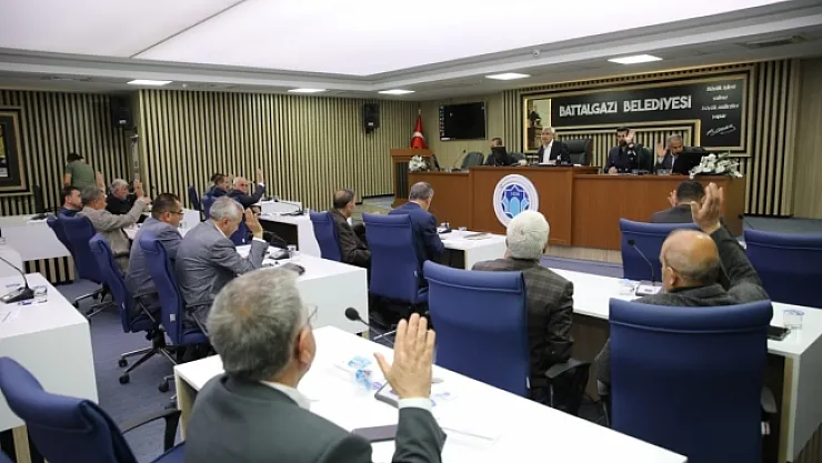 Battalgazi belediye meclis toplantıları tamamlandı