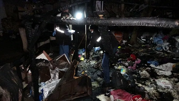 Baraka'da yangın çıktı: 1 çocuk hayatını kaybetti