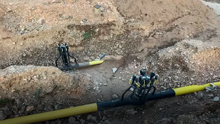 Bir ilçe daha doğalgaza kavuşuyor