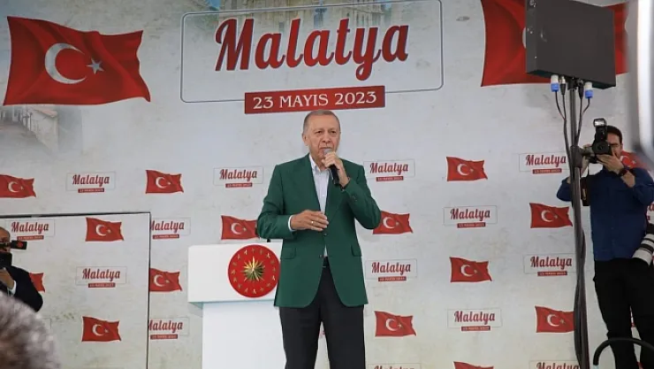 Cumhurbaşkanı Recep Tayyip Erdoğan Malatya'da