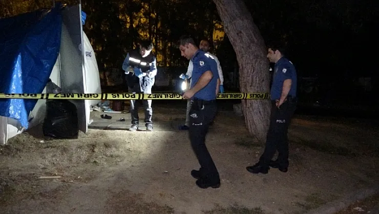 Çadırda silahlı saldırıya uğrayan şahıs öldü