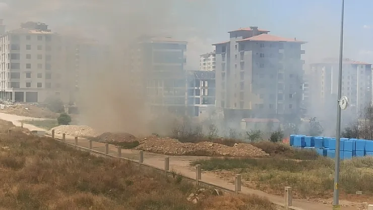 Malatya'da çıkan anız yangını söndürüldü