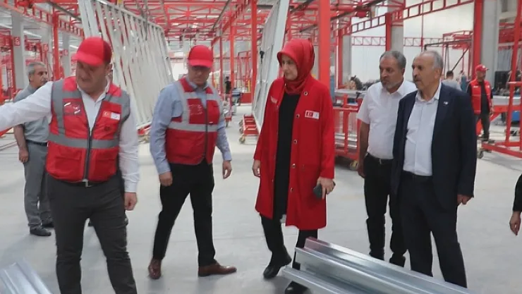 Türk Kızılay Genel Başkan Vekili Fatma Meriç Yılmaz Malatya'da