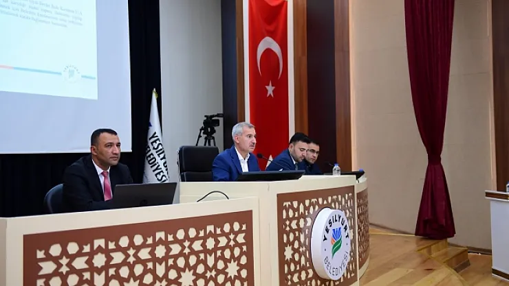 Yeşilyurt Belediye Meclisi Haziran ayı toplantısı yapıldı