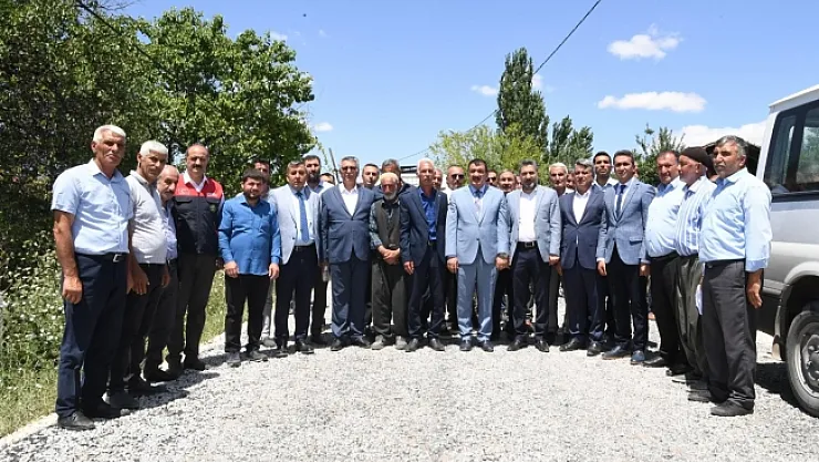 Gürkan: &quotYazıhan'a 470 kilometre asfalt yapıldı"