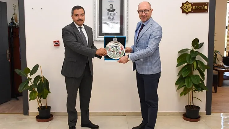 Rektör Erdal, MTÜ'ye geçmiş olsun dileklerini iletti