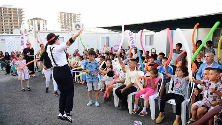 Yeşilyurt'ta Mutlu Çocuklar" şenliği