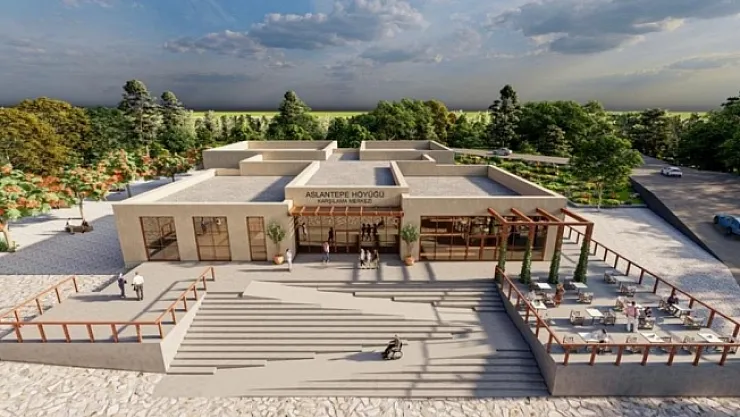 Arslantepe Höyüğü'ne tanıtım ve karşılama merkezi