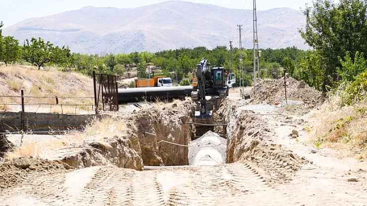 Malatya İçme Suyu Ana İsale Hattı yenileniyor