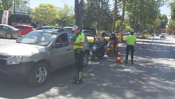 Malatya'da trafiğe sıkı denetim