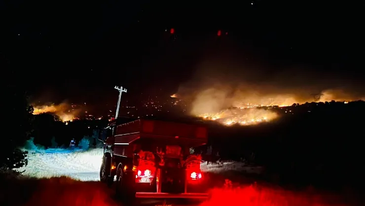 Malatya'da büyük yangın! 7 saatte kontrol altına alındı
