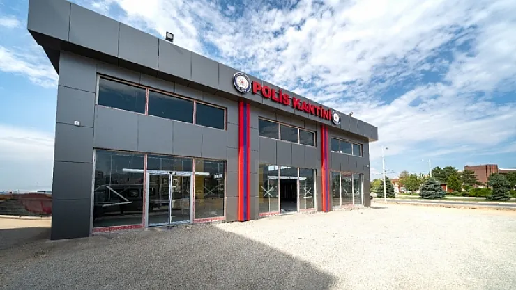 Polis kantininde çalışmalar tamamlandı