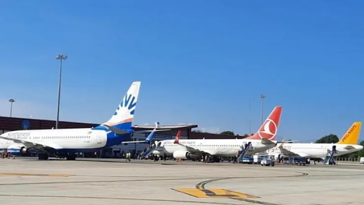 Ağustos'ta Malatya Havalimanı'nda 68 bin 205 yolcuya hizmet verildi