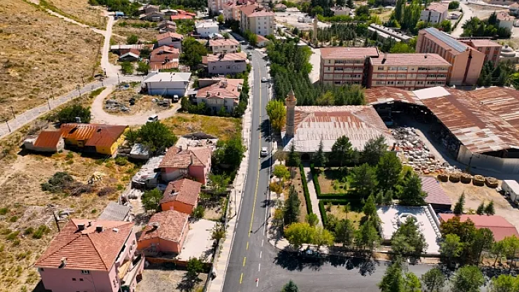 Darende'de altyapı çalışmaları sürüyor