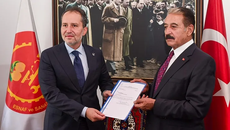 Erbakan, Malatya'da esnaf temsilcilerini dinledi