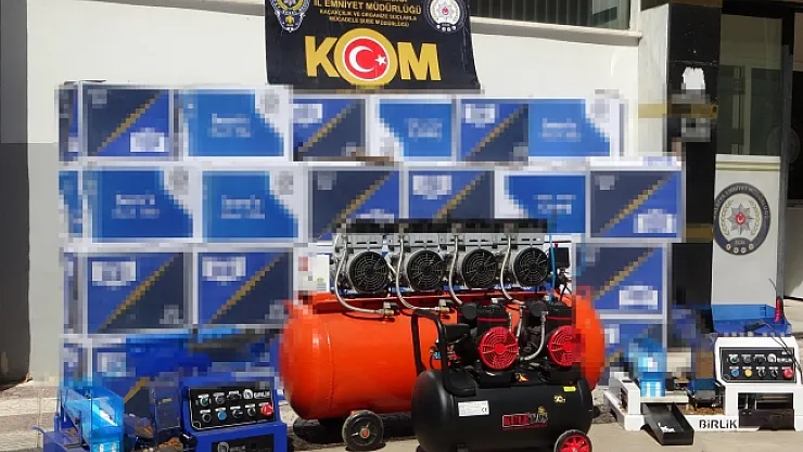 Malatya'da silah ve kaçakçılık operasyonu: 5 gözaltı