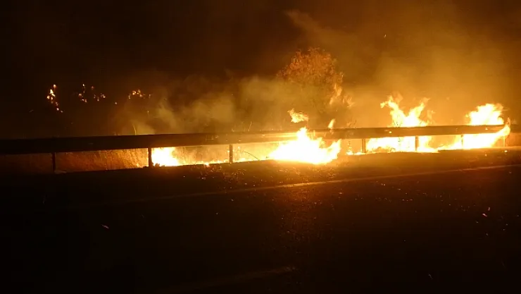 Malatya'da korkutan yangın