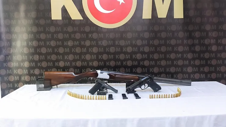 Malatya'da silah kaçakçılığı operasyonu: 4 gözaltı