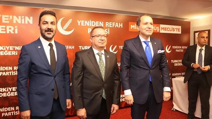 Akçadağ Belediye Başkanı Kazgan Yeniden Refah Partisine katıldı