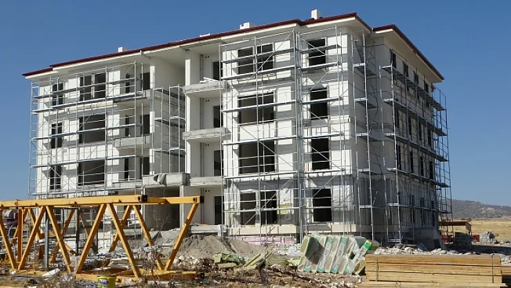 Malatya'daki deprem konutları rekor hızla yükseliyor