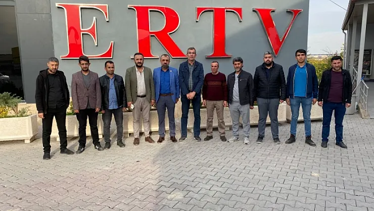 Akın'dan ERTV'ye destek ziyareti