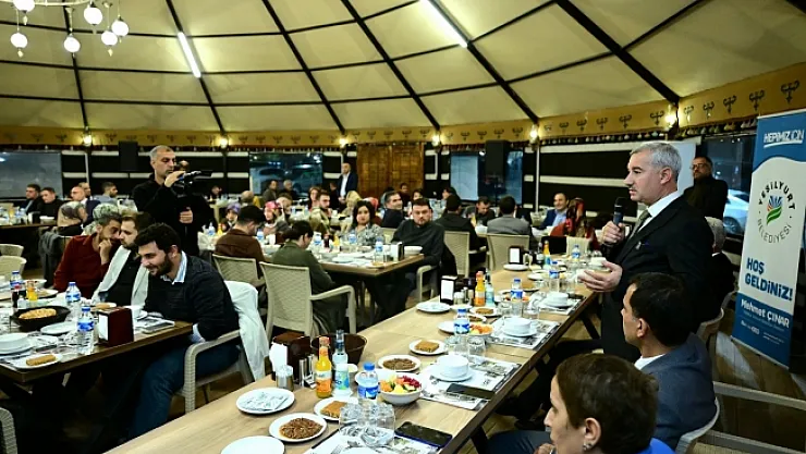 Başkan Çınar, Yeşilyurt'a yeni atanan öğretmenleri gedik oba çadırında ağırladı