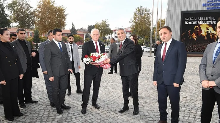 KKTC Cumhuriyet Meclisi Başkanı Töre Malatya'da