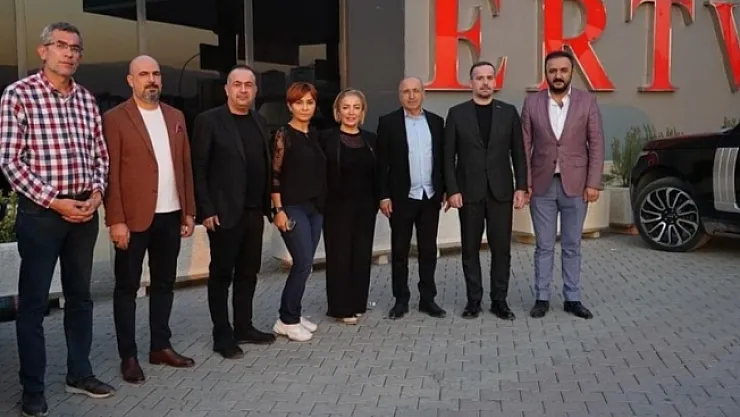 MAGİNDER'den ERTV'ye destek ziyareti