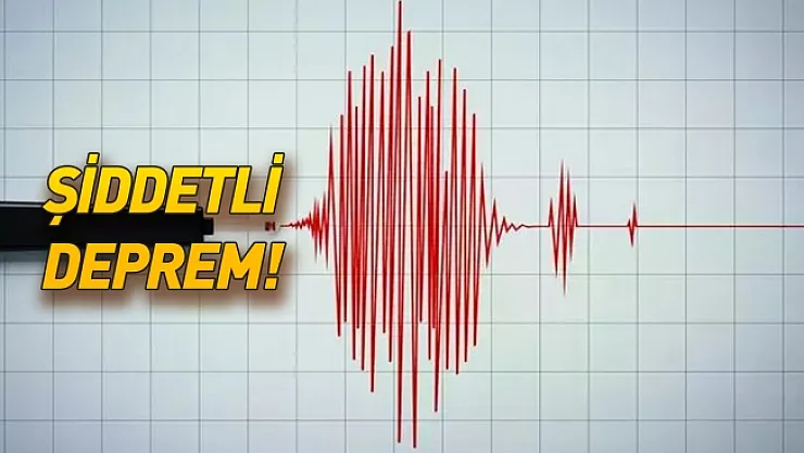 Malatya'da şiddetli deprem! Ard arda 2 deprem!