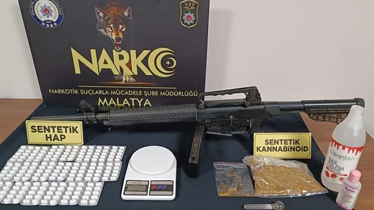Malatya'da uyuşturucu operasyonları: 21 tutuklama