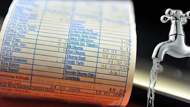 Suya yüzde 25 indirim yapıldı!