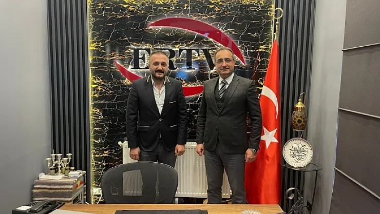 Yeşilyurt aday adayı Pilten'den ERTV'ye ziyaret