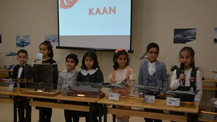 İlkokul öğrencileri yerli ve milli teknolojiyi inceledi