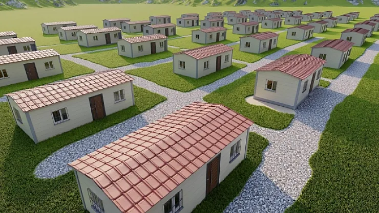 Malatya'da 310 geçici konutun çalışmalarına başlandı