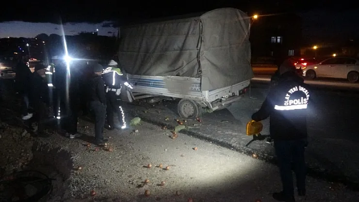 Malatya'da feci kaza! 1 ölü, 1 yaralı