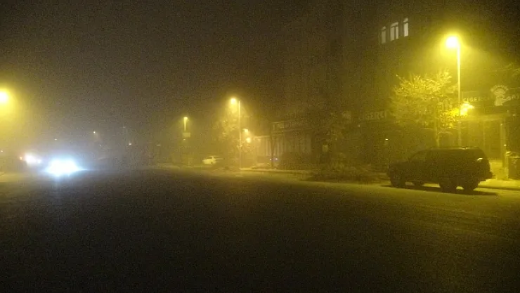 Malatya'da yoğun sis etkili oluyor