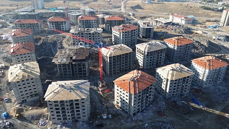 Ocak ayı itibariyle 5 bine yakın konut teslim edilecek