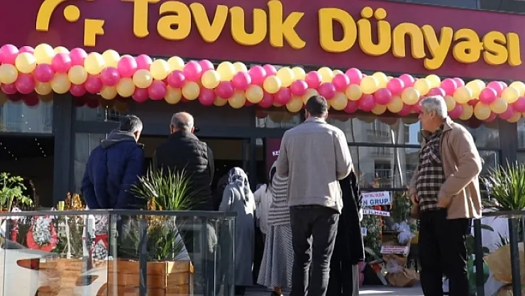 Tavuk Dünyası ikinci şubesi hizmete açıldı