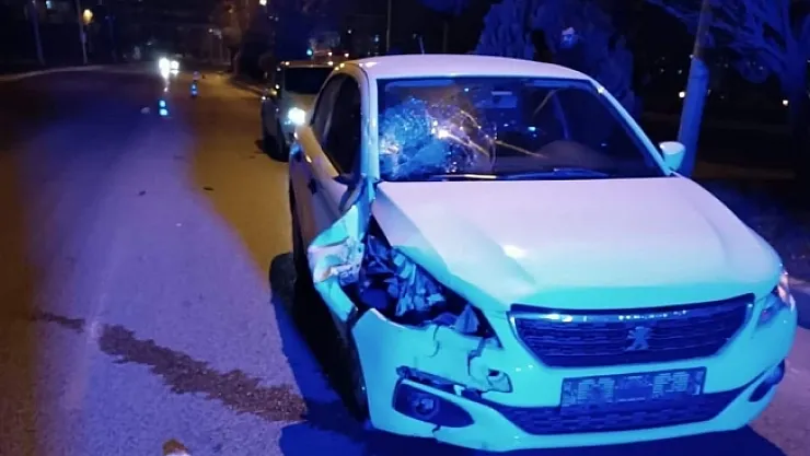 Yolun karşısına geçmek isterken canından oldu!