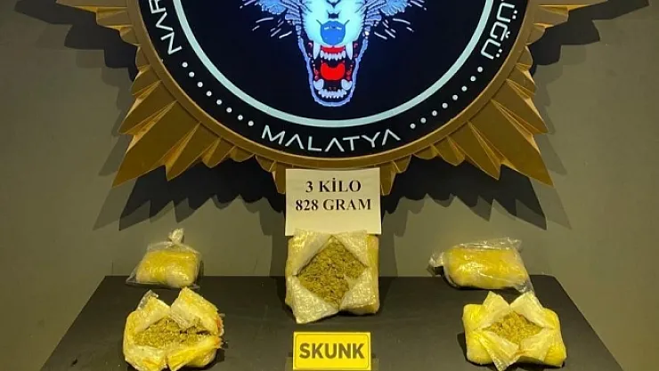 Malatya'da uyuşturucu operasyonu: 7 tutuklama