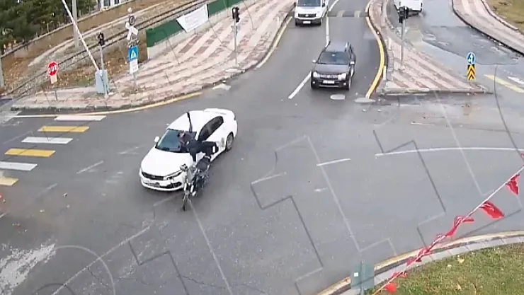 Malatya'daki kazalar kamerada