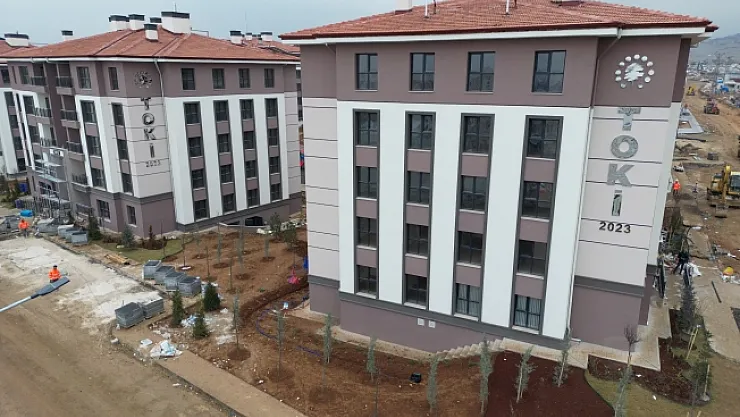 Malatya'da deprem konutlarında sona doğru