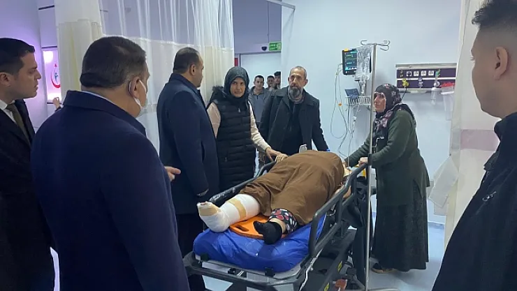 Otobüs kazasında yaralanan yolcuların tedavisi sürüyor