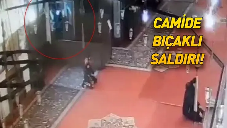 Saldırgan camiye girip slogan attı, imamı ve 1 kişiyi yaraladı!